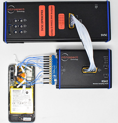 IntrospectTechnology生產的SV5C_DPRXCPRX ComboDPHY_CPHY分析儀