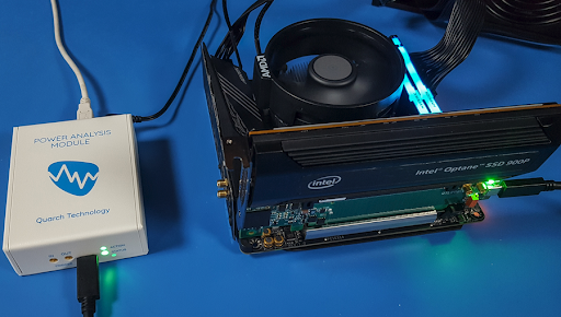 QuarchTechnology的電源分析模組PAM用於測試和分析電子設備的電源性能