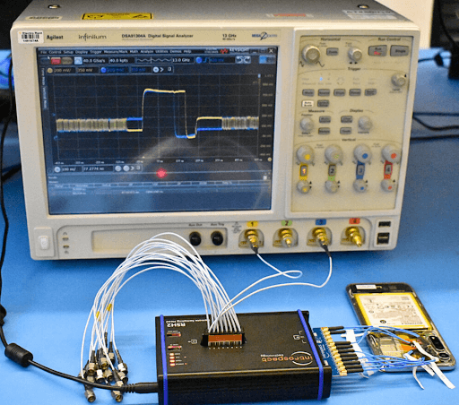 測試和分析電子信號的示波器